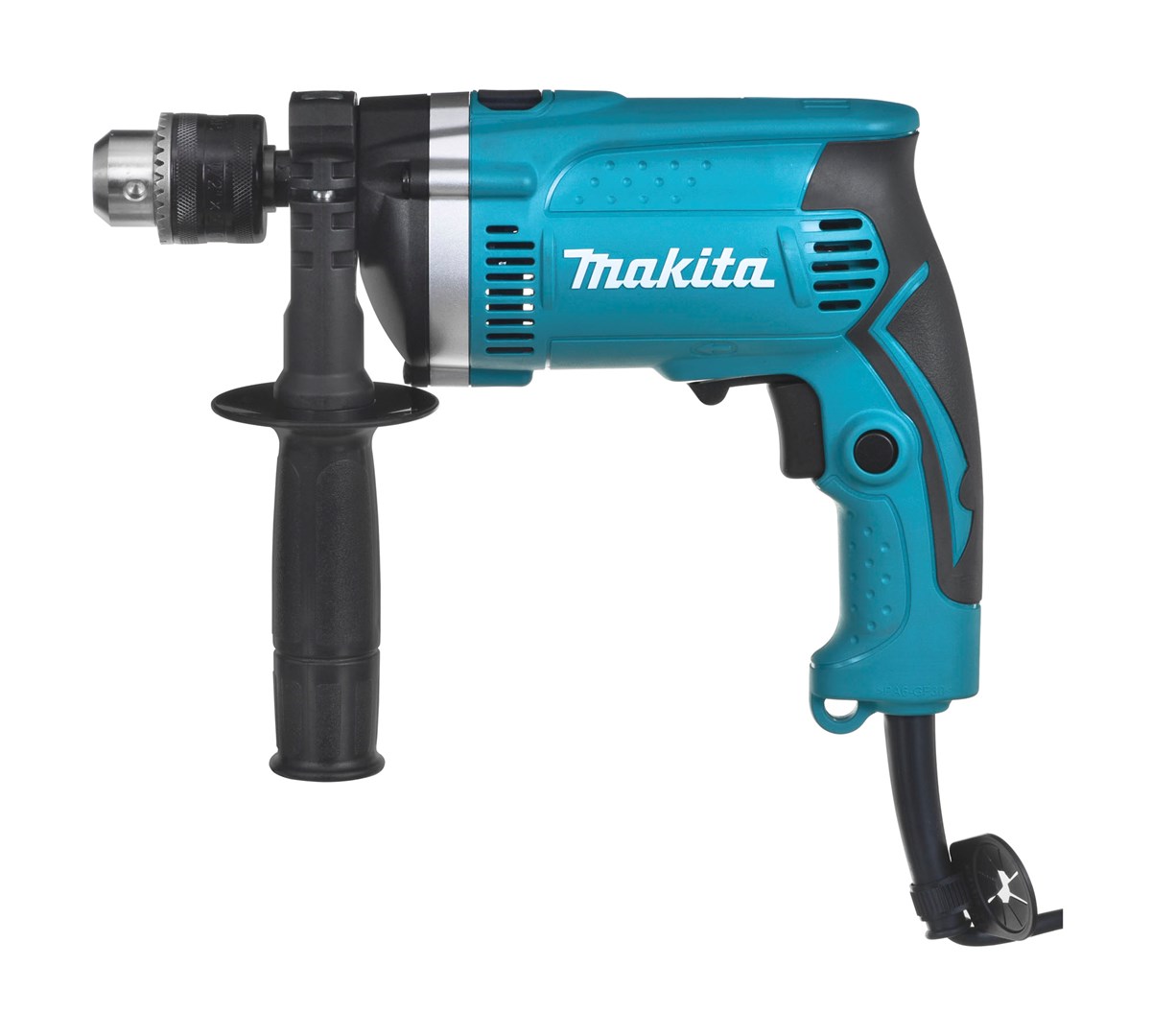 Makita HP1630K drill Key 3200 RPM Black Blue 2.1 kg