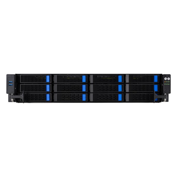 ASUS RS720-E11-RS12U (90SF01Z1-M00270) Intel C741 Rack (2U) Black, Silver