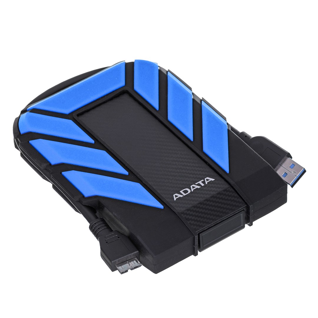 ADATA HD710 Pro external hard drive 2 TB 2.5" Micro-USB B 3.2 Gen 1 (3.1 Gen 1) Black, Blue