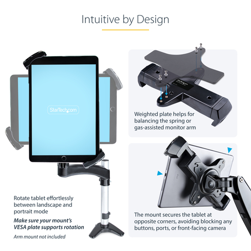 TABLET-VESA-ADAPTER - Computer Systems by StarTech.com