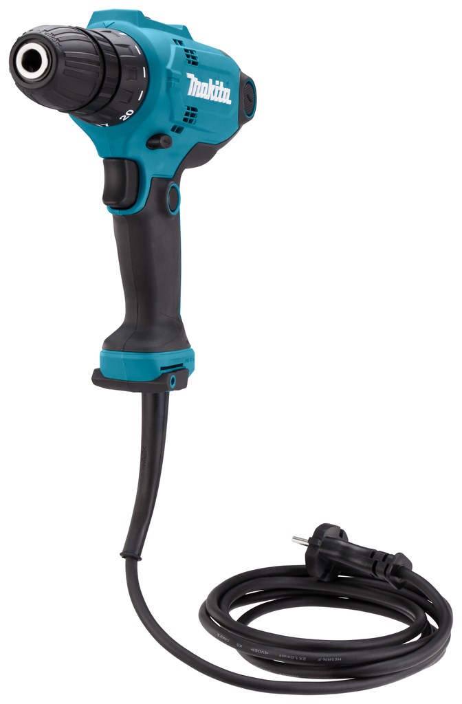 Makita DF0300 drill 1500 RPM Keyless 1.2 kg Black  Blue