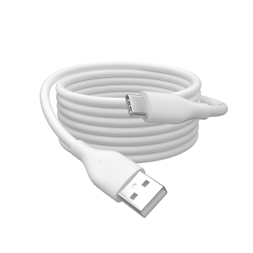 Digitus USB-C silicone connection cable, 2m, white