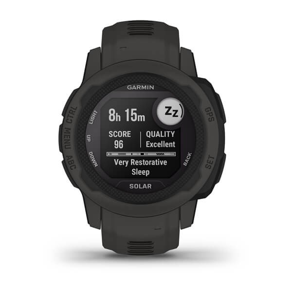 Garmin Instinct 2S Solar 2.01 cm (0.79") MIP 40 mm Digital 156 x 156 pixels Graphite GPS (satellite)