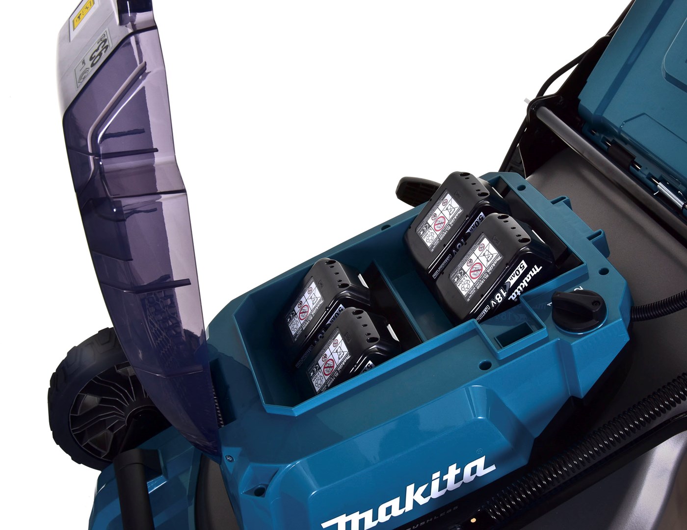 Makita DLM530PT4 2x18V cordless lawn mower