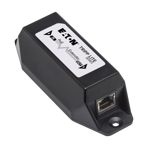 Tripp Lite NPOE-EXT-1G30 1-Port Gigabit Ethernet PoE+ Extender/Repeater - Cat5e/6/6a, 30W, 328 ft. (100 m)