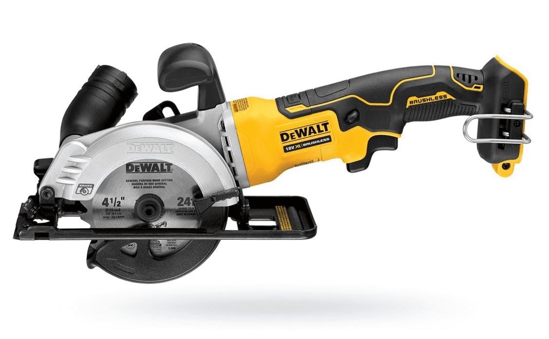 DEWALT DCS571NT-XJ portable circular saw 115 mm 18V T-STAK Black  Yellow
