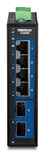 Trendnet TI-G5062 network switch Unmanaged 2.5G Ethernet (100/1000/2500) Black