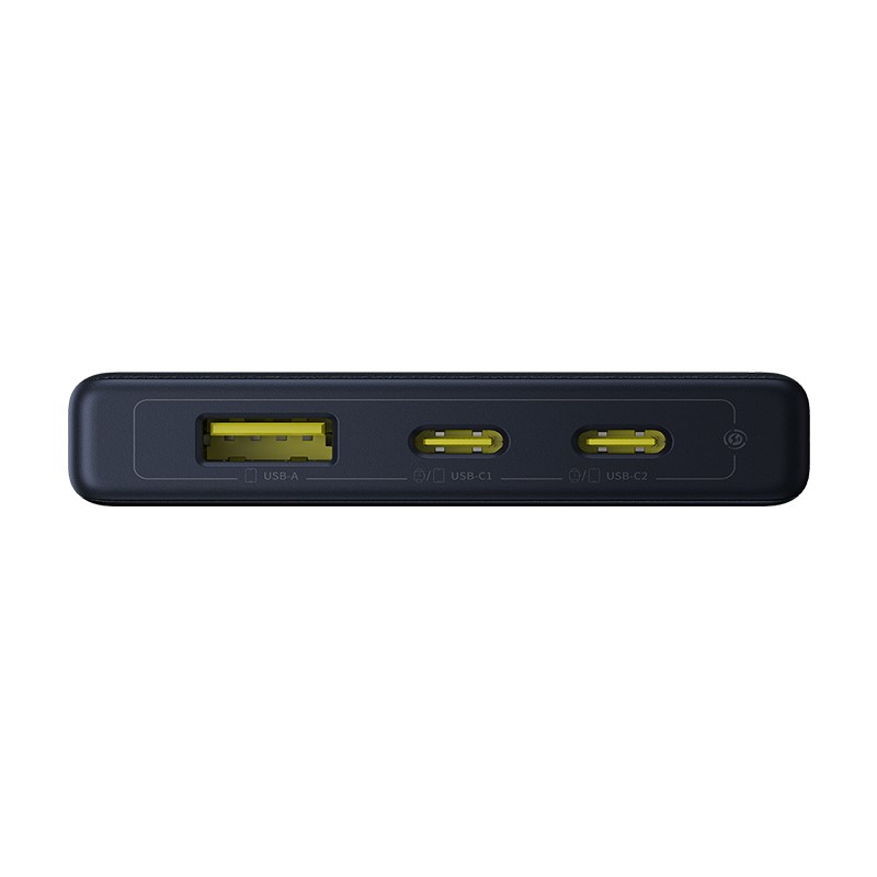 Baseus P10076801123-00 Lithium ion polymer power bank 10000 mAh Black