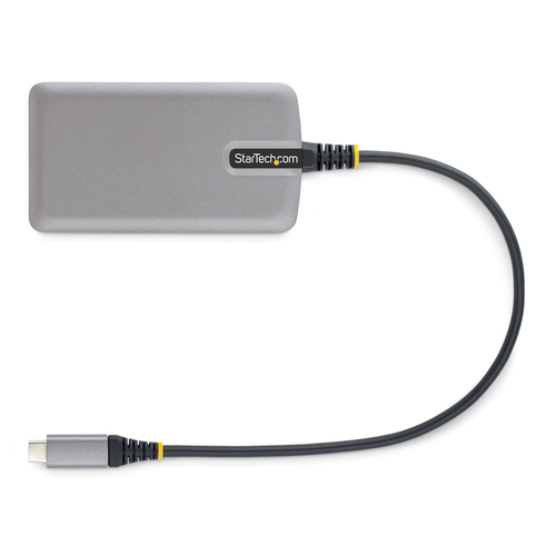 StarTech.com 4-Port USB-C Hub - 5Gbps - Bus Powered - USB C to 4x USB-A Hub w/ Optional Auxiliary Power Input - Portable Desktop/Laptop USB Hub - 1ft (30cm) Cable - USB Expansion Hub