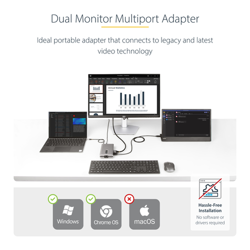 DKM31C3HVCPD - Cables & Adaptors by StarTech.com