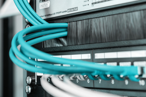 Digitus Cable brush strip for 483 mm (19") cabinets