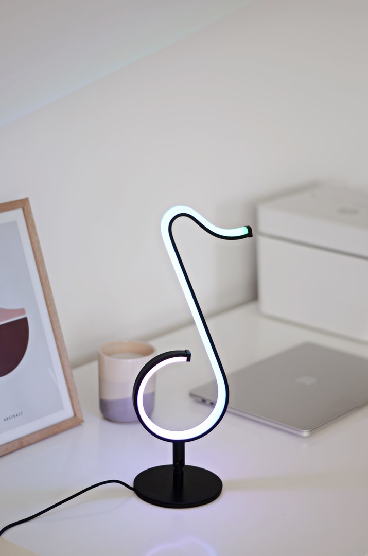 Activejet MELODY RGB LED music decoration lamp with remote control and app  Bluetooth