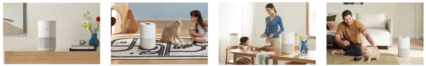 Xiaomi | Smart Air Purifier 4 Compact EU | 27 W | Suitable for rooms up to 16-27 m2 | White