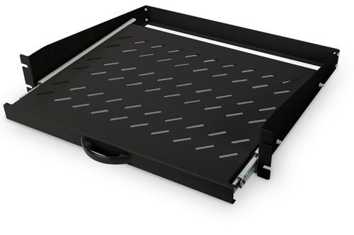 Digitus Extendible Shelf for fixed mounting on front 483 mm (19") profile rails