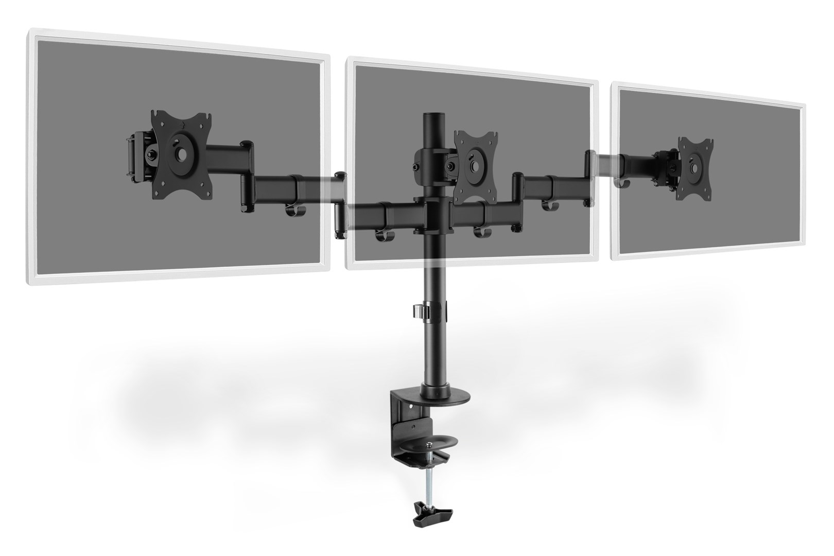 Digitus Triple monitor mount, 3x 27", 3x 8 kg