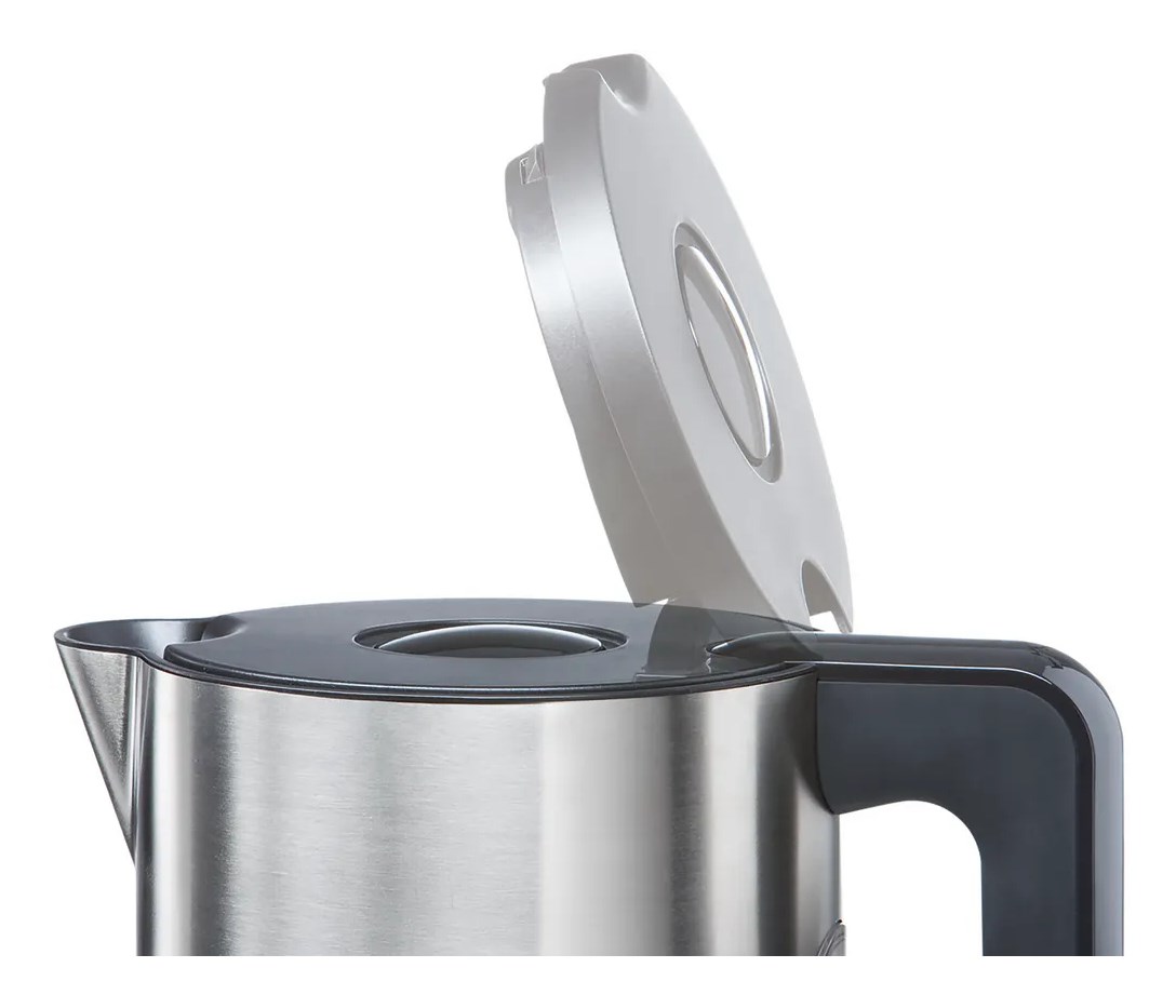 Bosch TWK8611P electric kettle 1.5 L 2400 W Anthracite, Stainless steel, White