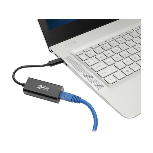 Tripp Lite U436-06N-GB USB-C to Gigabit Network Adapter with Thunderbolt 3 Compatibility - Black