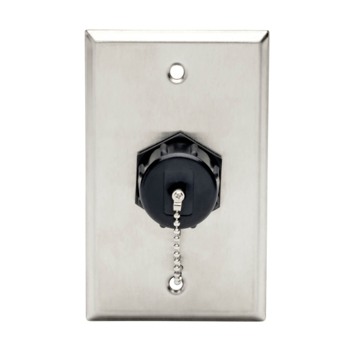 Tripp Lite N206-KJ01-IND Keystone Jack Cat6/Cat5e, RJ45, Shielded, Dust Cap, Industrial - 110 Punch Down, IP68, TAA