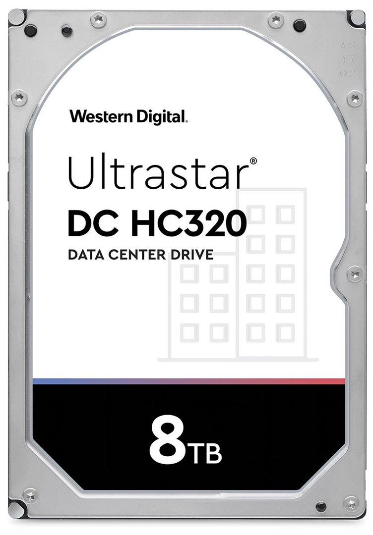 Western Digital Ultrastar DC HC320 internal hard drive 8 TB 7200 RPM 256 MB 3.5" SAS