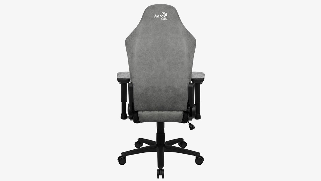 Aerocool Crown AeroSuede Universal gaming chair Padded seat Stone Grey