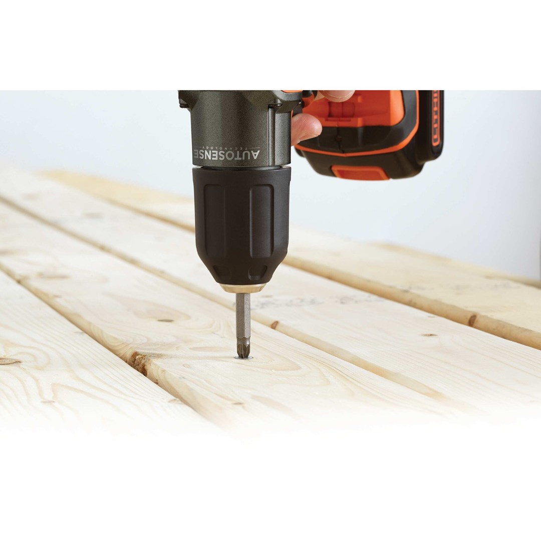 Black & Decker ASD18KB-QW drill Black  Orange