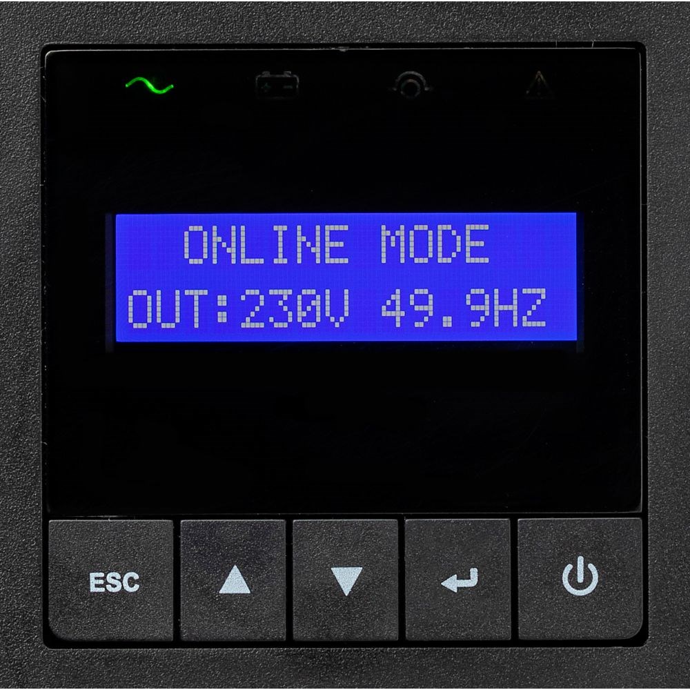 Eaton 9E3000IR uninterruptible power supply (UPS) Double-conversion (Online) 3 kVA 2700 W 7 AC outlet(s)