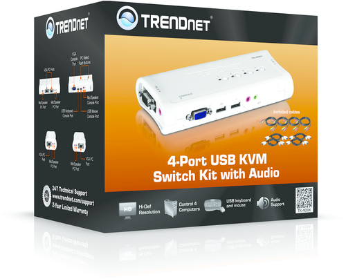 Trendnet TK-409K KVM...