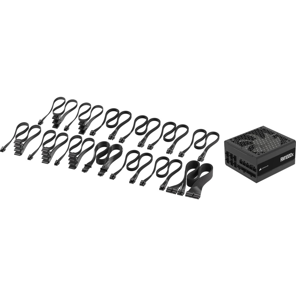 Corsair RMx Series RM1000x power supply unit 1000 W 24-pin ATX ATX Black