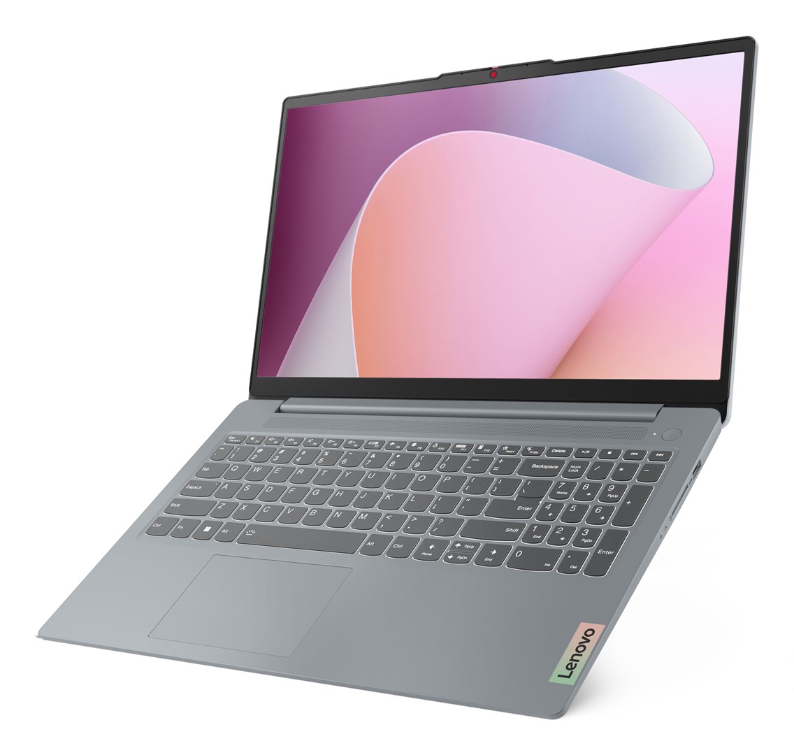 Lenovo IdeaPad Slim 3 15ABR8 AMD Ryzen™ 5 5625U Laptop 39.6 cm (15.6") Full HD 8 GB DDR4-SDRAM 256 GB SSD Wi-Fi 6 (802.11ax) NoOS Grey