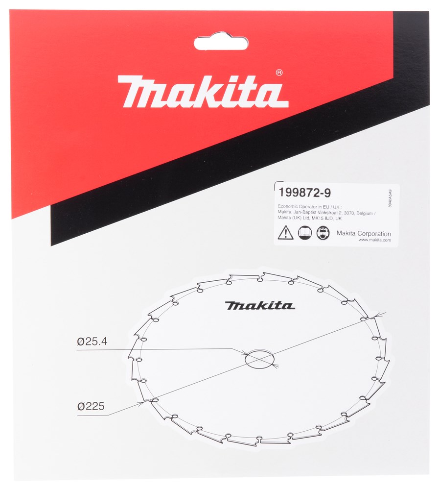 Makita 199872-9 brush cutter/string trimmer accessory Brush cutter blade