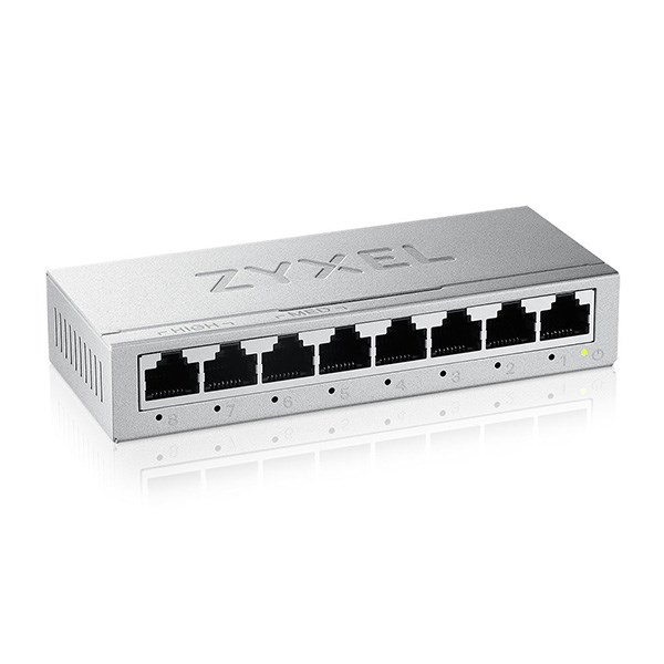 Zyxel GS-108BV5-EU0101F network switch Unmanaged L2 Gigabit Ethernet (10/100/1000)