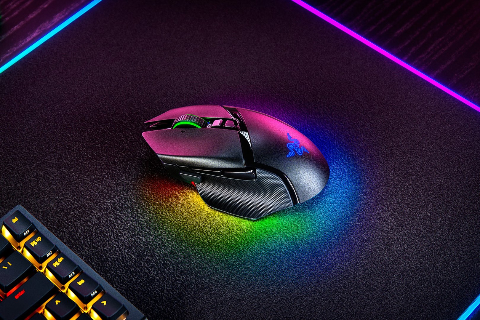 Razer Basilisk V3 Pro 35K mouse Gaming Right-hand RF Wireless + Bluetooth + USB Type-A Optical 35000 DPI