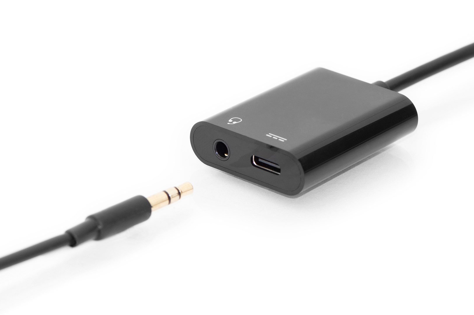 Digitus USB Type-C adapter / converter, Type-C™ to USB Type-C + 3.5mm stereo