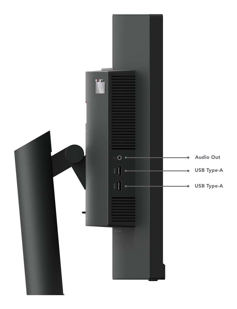 Lenovo ThinkVision T34w-30 LED display 86.4 cm (34") 3440 x 1440 pixels Wide Quad HD Black