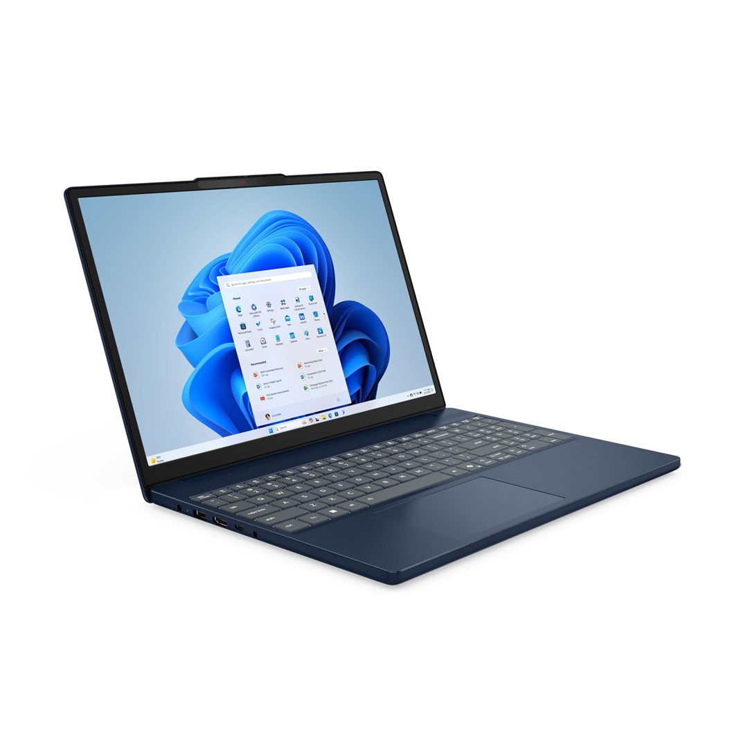 Lenovo IdeaPad Slim 3 15IRH10 Intel® Core™ i5 i5-13420H Laptop 38.9 cm (15.3") WUXGA 16 GB DDR5-SDRAM 512 GB SSD Wi-Fi 6 (802.11ax) NoOS Blue