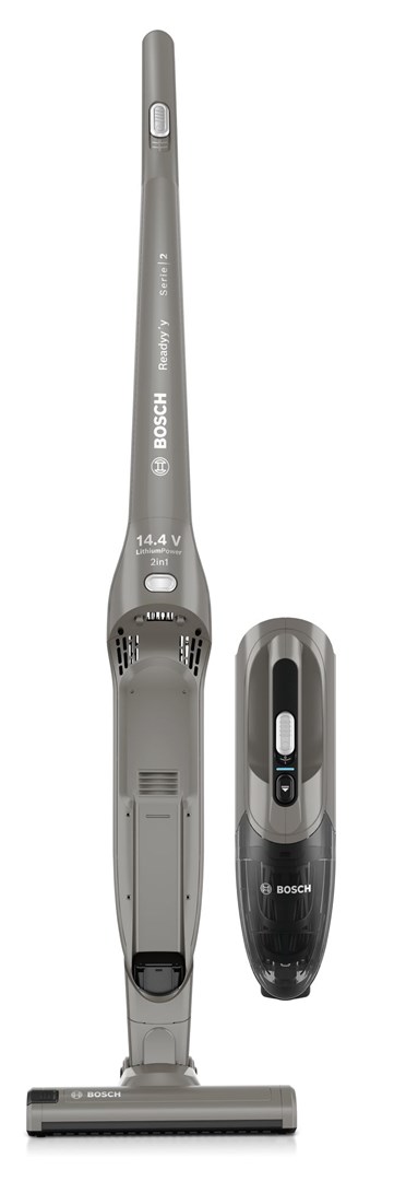 Bosch Serie 2 BBHF214G stick vacuum/electric broom 2-in-1 stick vacuum Battery Dry Bagless Grey