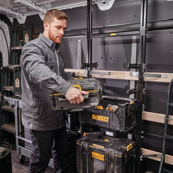 DeWALT DWST83342-1 small parts/tool box Polycarbonate (PC) Black  Yellow