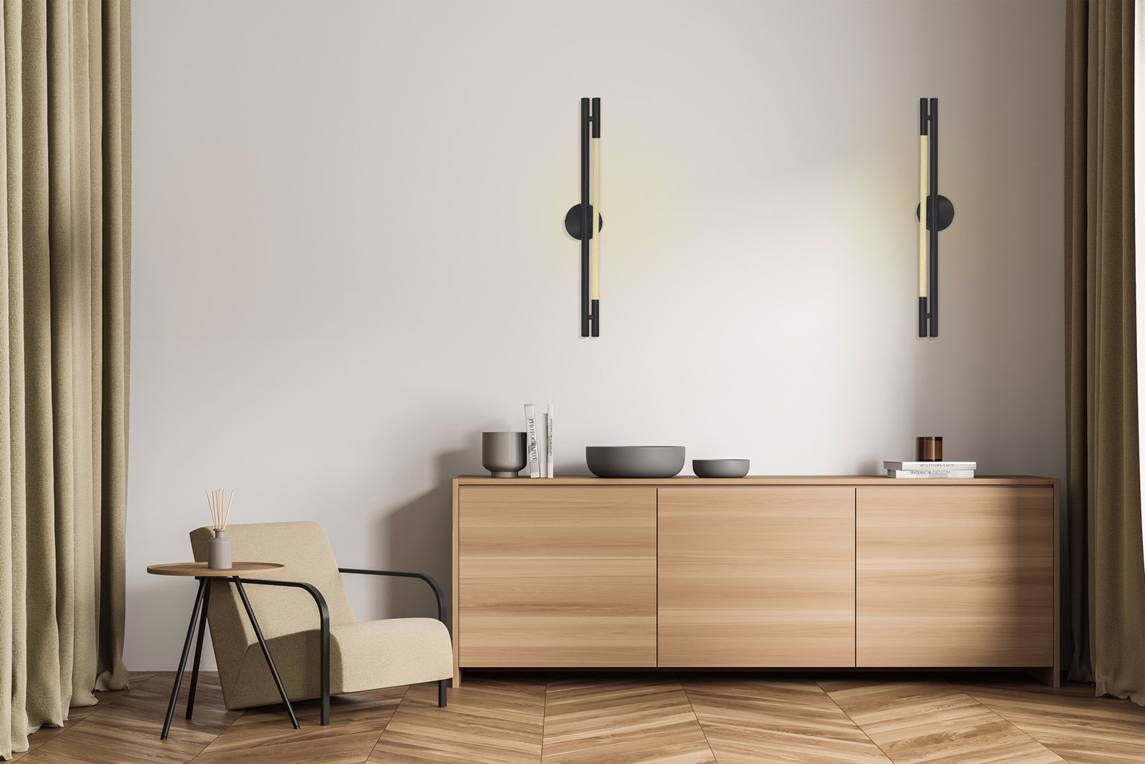 Activejet LED wall lamp AJE-CHARLIE NW