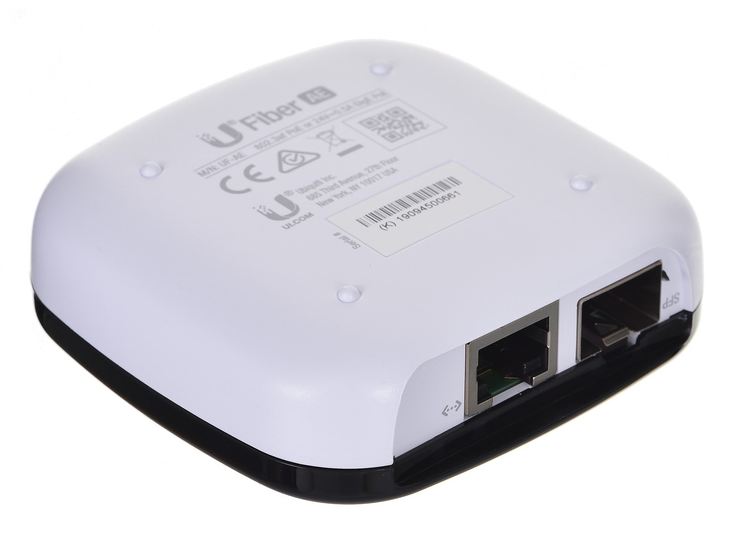 Ubiquiti UF‑AE network media converter 1000 Mbit/s Black