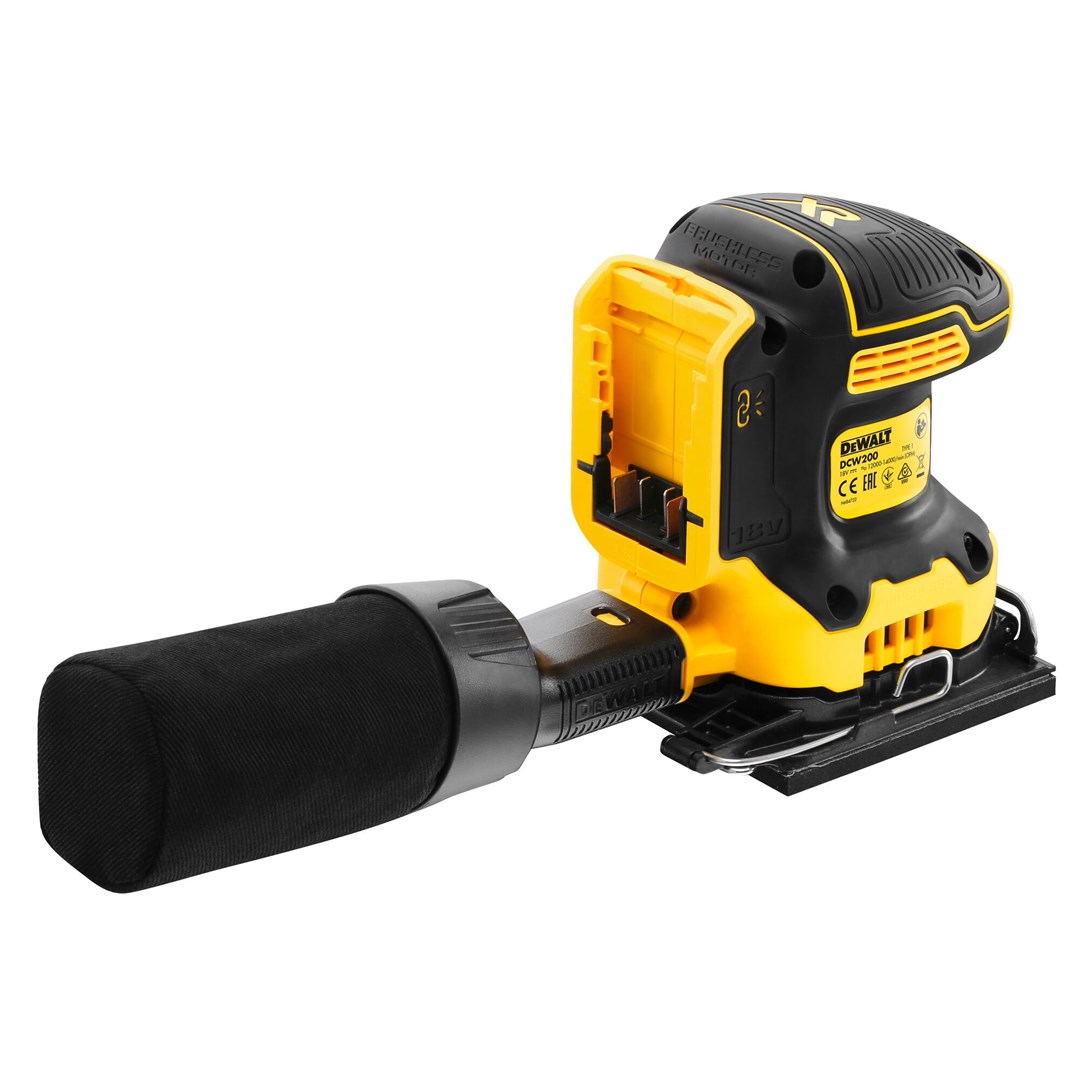 18V XR Orbital sander 1/4   paper 140x115mm  w/o