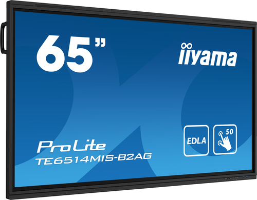 iiyama 65" Google EDLA Certified Interactive display for seamless integration and collaboration in education and enterprise
