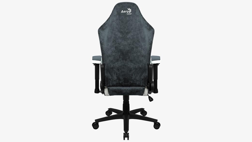 Aerocool Crown AeroSuede Universal gaming chair Padded seat Blue  Steel
