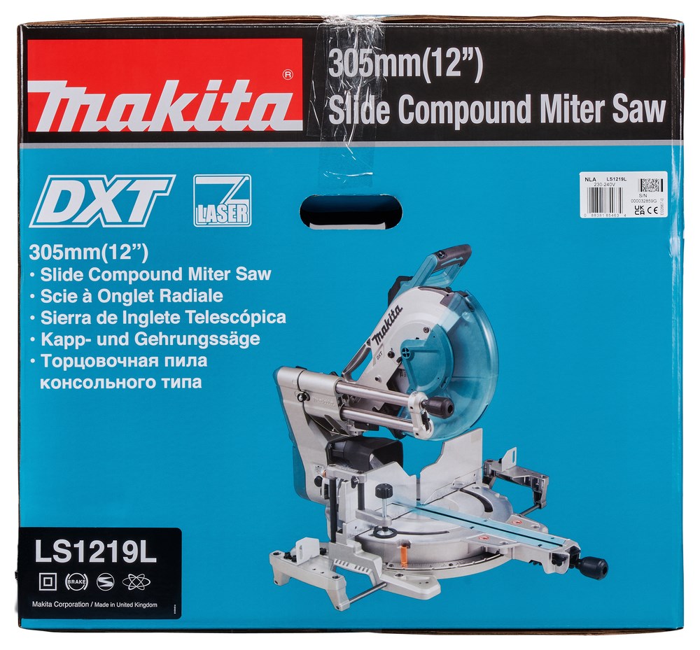 Makita LS1219L mitre saw 3200 RPM 1800 W