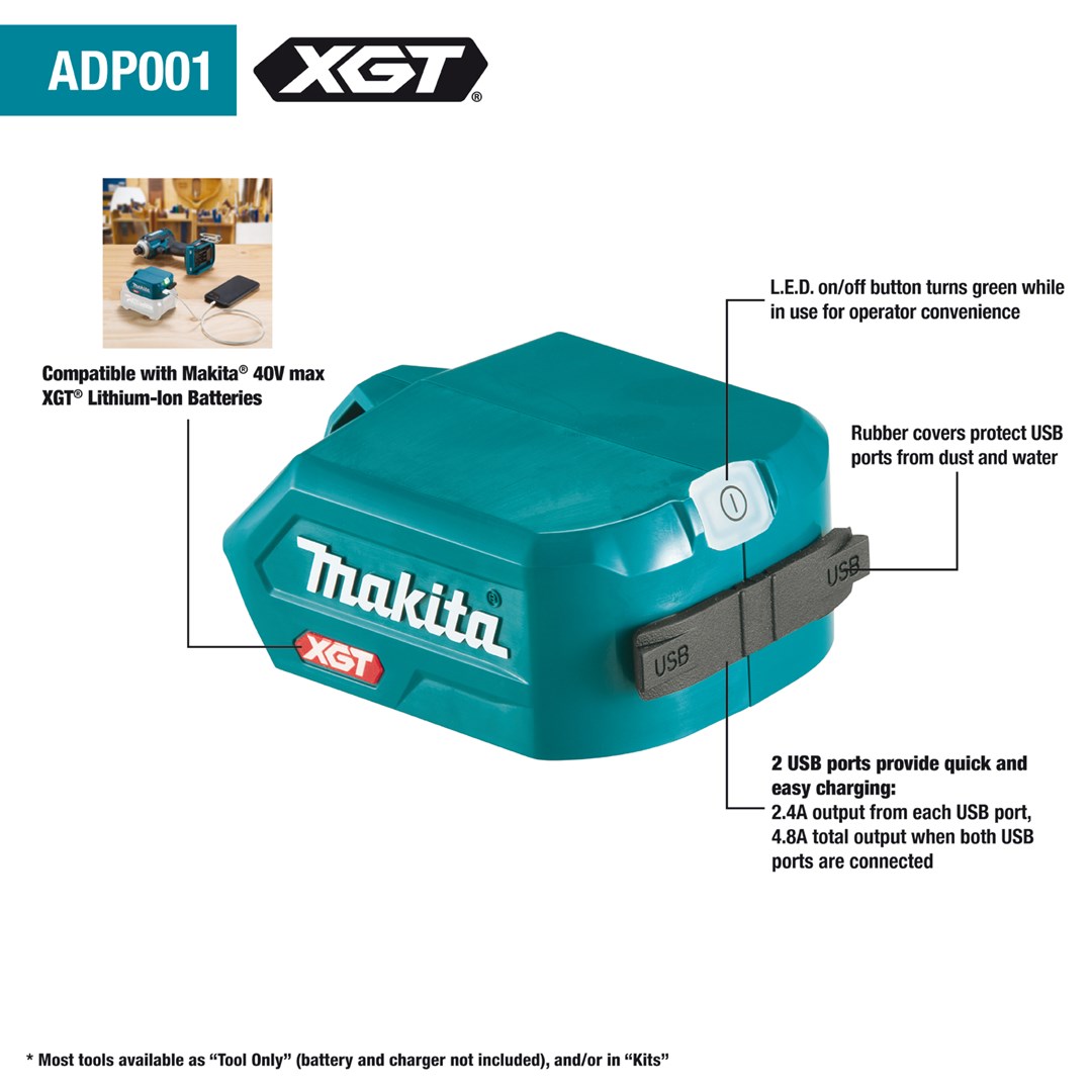 Makita ADP001G battery charger
