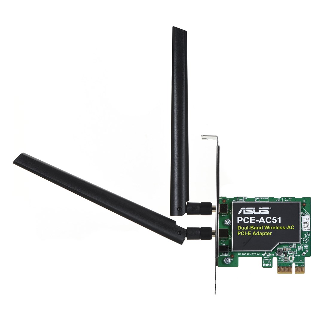 ASUS Wireless-AC750 Dual-band PCI-E Adapter Internal WLAN