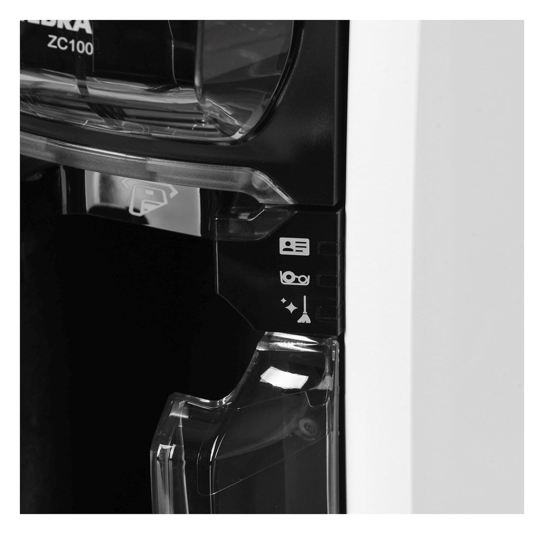 Zebra ZC100 plastic card printer Dye-sublimation/Thermal transfer Colour 300 x 300 DPI