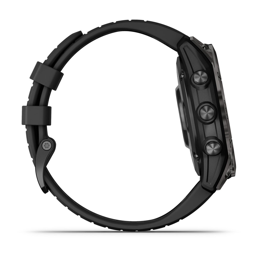 Garmin epix Pro (Gen 2) Sapphire Edition 3.3 cm (1.3") AMOLED 47 mm Digital 416 x 416 pixels Touchscreen Black Wi-Fi GPS (satellite)