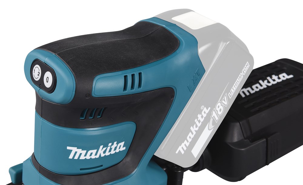 Makita DBO480Z portable sander Random orbital sander 14000 OPM Black  Blue 210 W