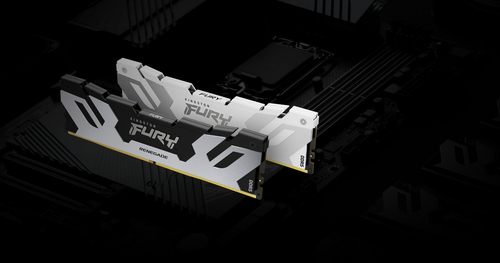 Kingston Technology FURY 32GB 6400MT/s DDR5 CL32 DIMM Renegade White XMP