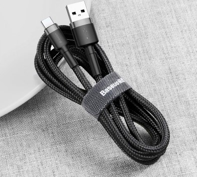 Baseus CATKLF-UG1 USB cable 3 m USB A USB C Black